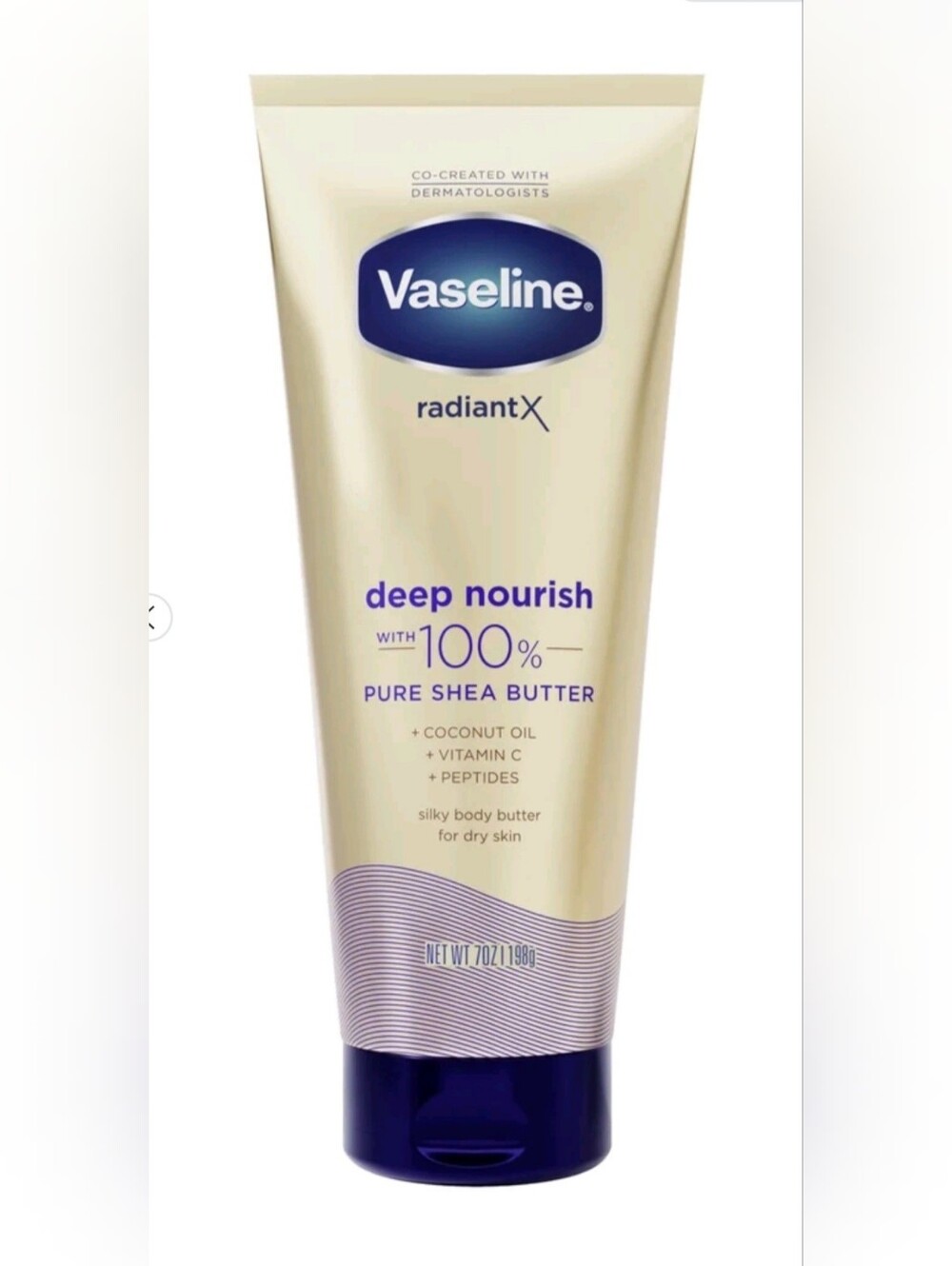 New Vaseline Radiant X Moisturizing Body Butter & Lotion Deep Nourish
